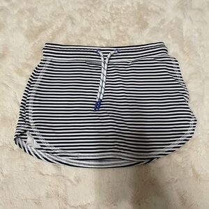 Vineyard Vines Navy and White Striped Athletic Shorts